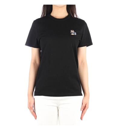 메종키츠네 메종키츠네 22FW 여성 드레스드 폭스 반팔 티셔츠 (JW00128KJ0008 BLACK)