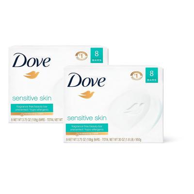 도브센서티브바 Dove Sensitive Skin Bar 도브 센시티브 스킨 바 비누 3.75oz(106g) 8개입 2팩, 1개