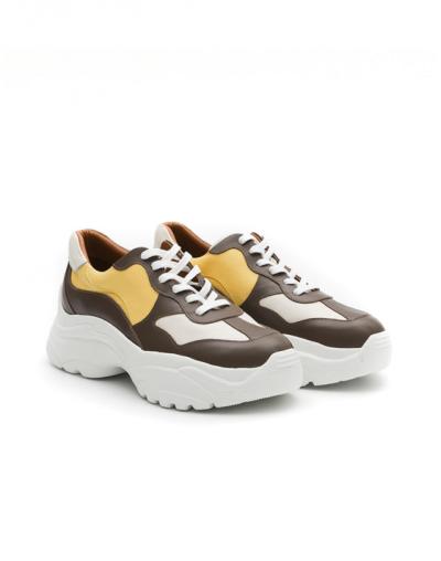 매그파이스니커즈 Air Hop Sneakers 5.5 Brown (에어홉 스니커즈 5.5 브라운)