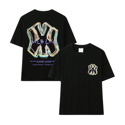 MLB반팔티 Yankees T-shirt 고품질 여름철 순면 반팔 날염 로고