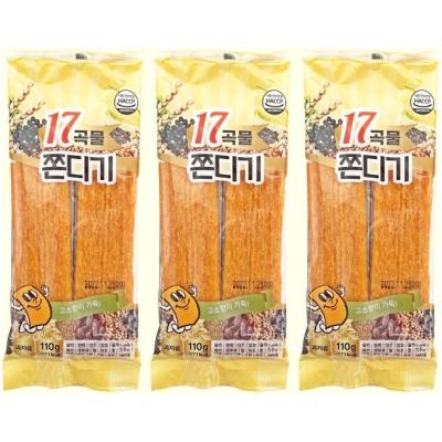 쫀드기 17곡물 쫀디기 대용량 쫀드기 220g (5봉/12봉)