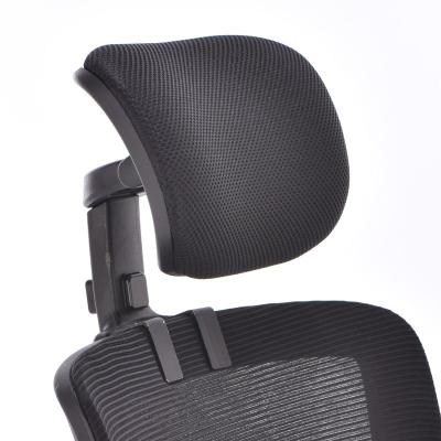 목받침의자 컴퓨터 의자 머리받침 목 보호 배게 사장실 간단설치, B형 블랙 - 블랙 프레임